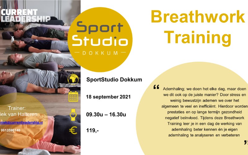 Trainingsdag Breathwork op zaterdag 18 september